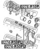 FEBEST 0276-R50F Piston, brake caliper